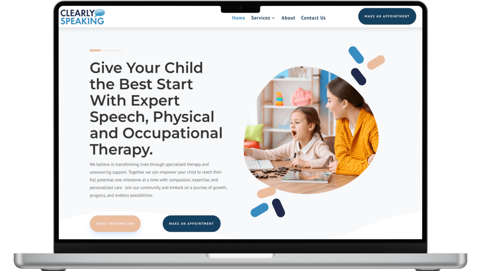 Parmenter | Clearly Speaking Parmenter Web Design